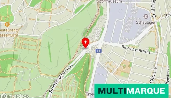 Munchensteinmotorfahrzeug Pru Karte - Münchenstein