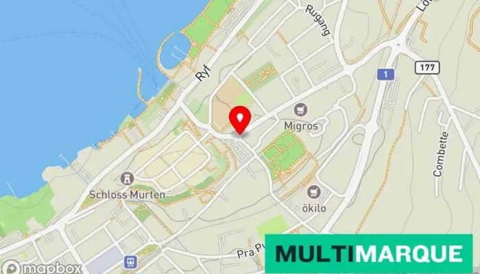 Murten -  Karte - Murten