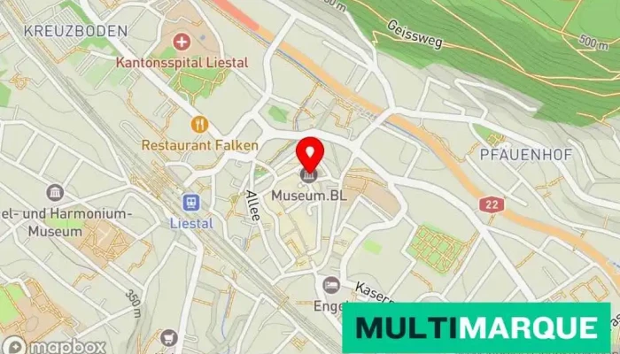 Museumbl Karte - Liestal