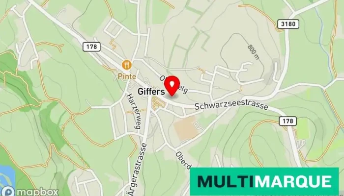 Obermatt -  Garage Ag Karte - Giffers