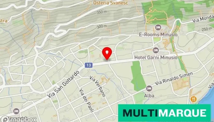 Os Motors Sagl Ticino Sede Di Minusio Karte - Minusio
