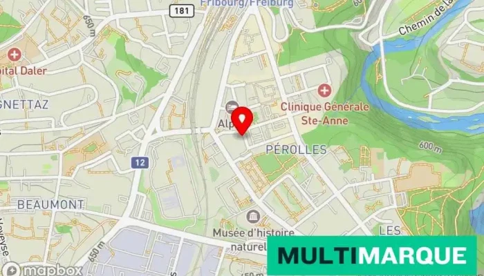 Perolles Pneus Karte - Fribourg