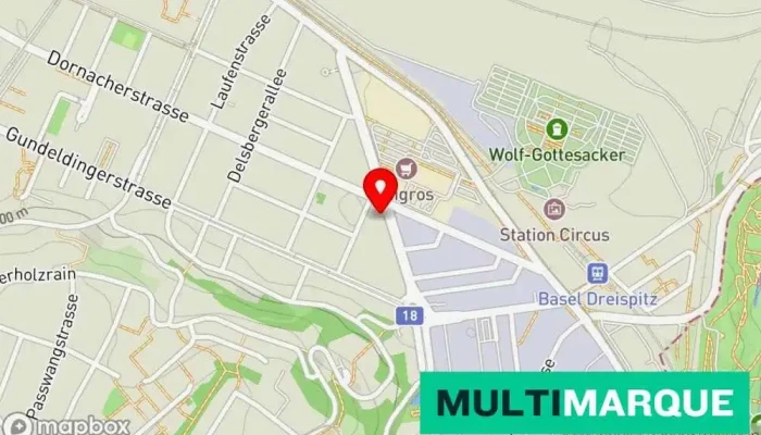 Proparts Schweiz Karte - Basel