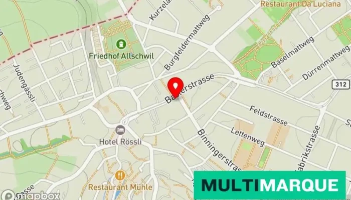 Radsport Huber -  Karte - Allschwil