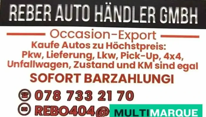 Reber Auto Händler Gmbh - Burgdorf