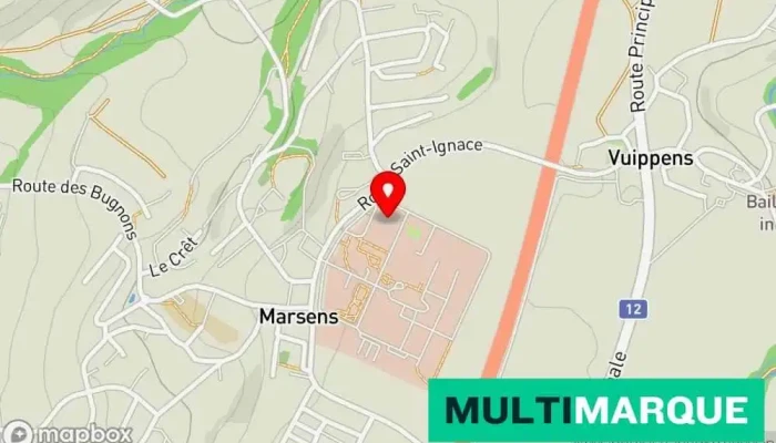 Rfsm Secteurs Atlas Et Hermes Karte - Marsens