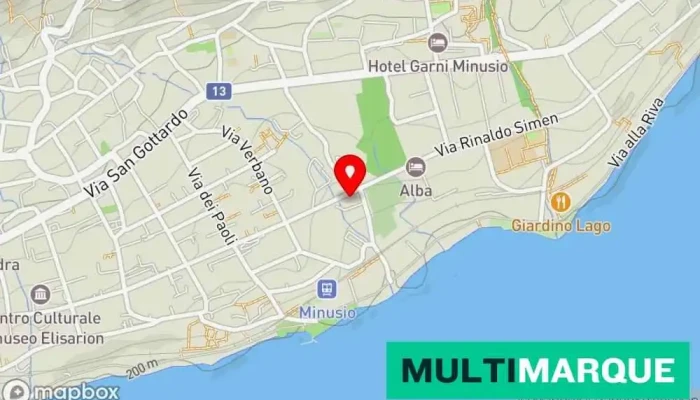 Riva Rooms Studios Karte - Minusio