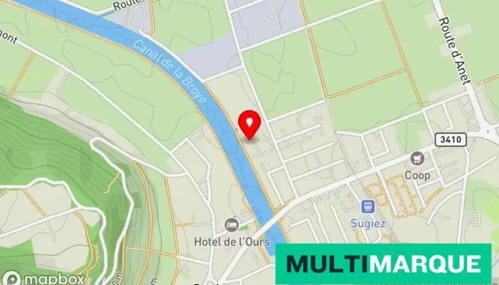 Karte von Sandra Meier Motorbootschule Murtensee Fahrschule in Mont-Vully