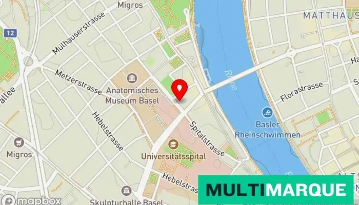 Sanitatshaus St Johann Reha Med Ag Karte - Basel