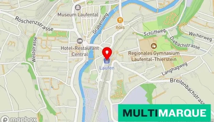 Sbb Reisezentrum Laufen -  Karte - Laufen