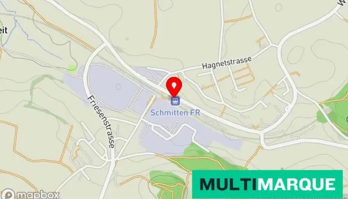 Schmitten Fr -  Karte - Schmitten