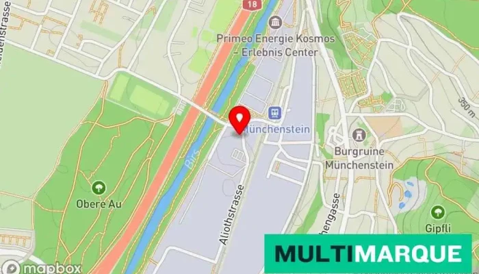 Senn Auto Ag -  Karte - Münchenstein