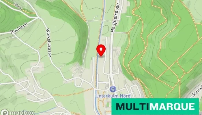 Karte von Smilenski Garage - Autowerkstatt - Aargau Autowerkstatt in Unterkulm