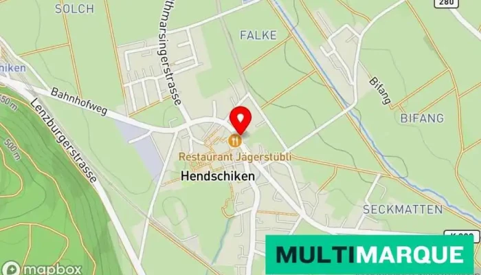Karte von Sportkat GmbH Kfz-Ersatzteilgeschäft, Auto-Tuning-Werkstatt in Hendschiken
