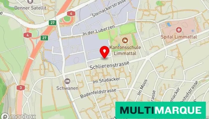 Karte von Sulzer Auto AG Urdorf Opel-Händler, Kfz-Ersatzteilgeschäft, Autowerkstatt, Auto-Tuning-Werkstatt, Autohändler, Auto-Leasingservice, Reifengeschäft in Urdorf