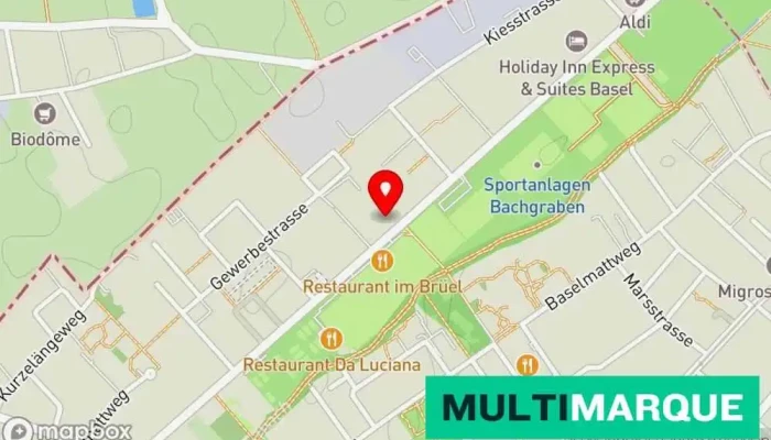Sulzer Chemtech Ag -  Karte - Allschwil