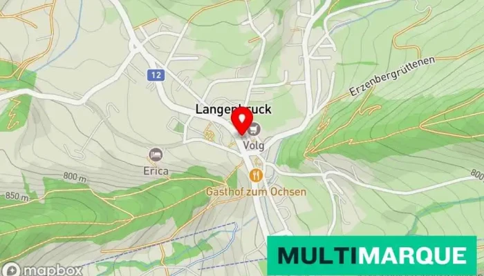 Swisscharge Charging Station -  Karte - Langenbruck
