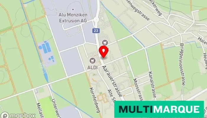 Karte von swisscharge Ladestation für Elektrofahrzeuge in Reinach
