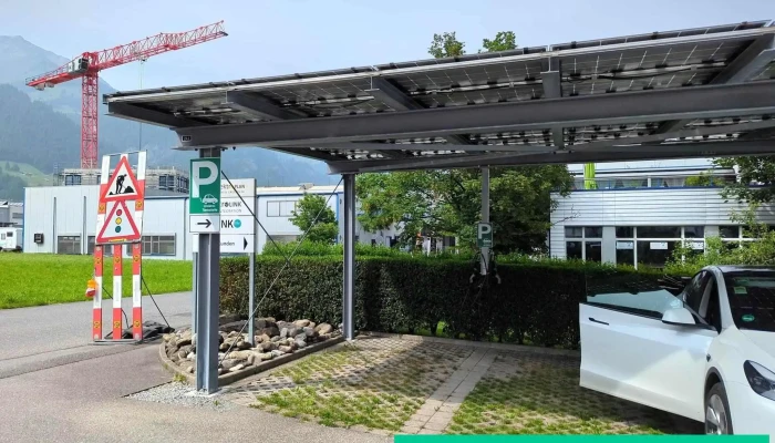 swisscharge-Ladestation - Frutigen