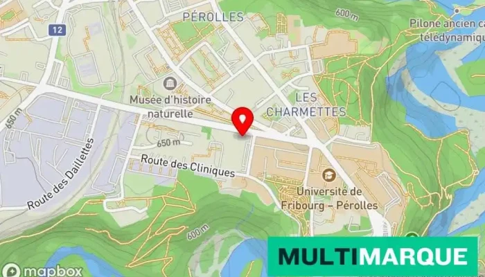Swisstechautoch Karte - Fribourg