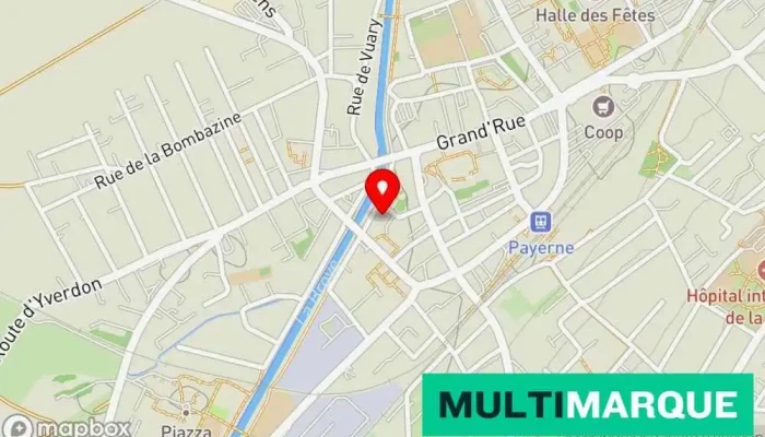 Tmr Broye Vully -  Karte - Payerne