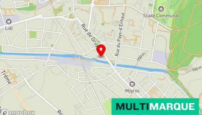 Top Services Autos -  Karte - Bulle