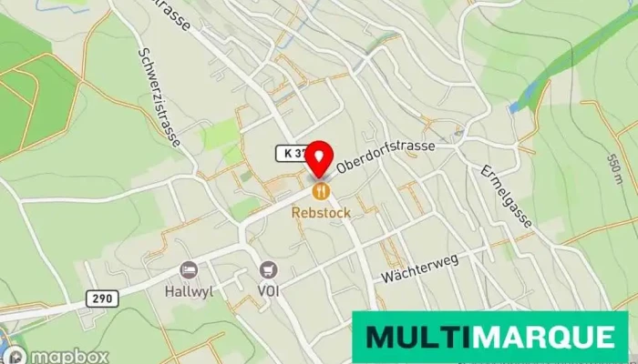 Karte von Triengen Motorradwerkstatt in Seengen