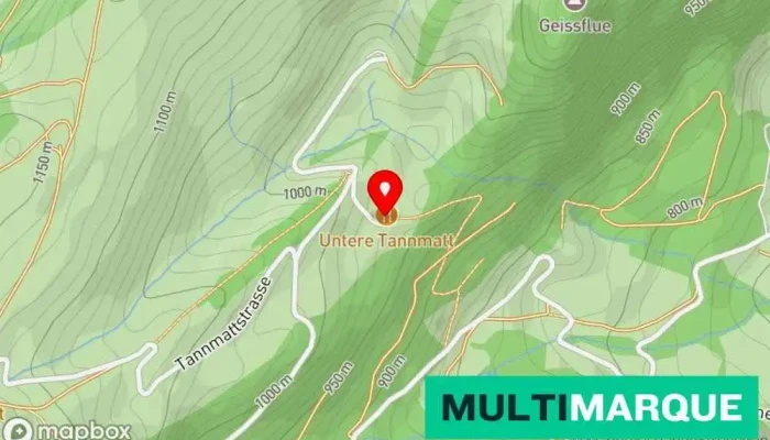 Untere Tannmatt -  Karte - Herbetswil