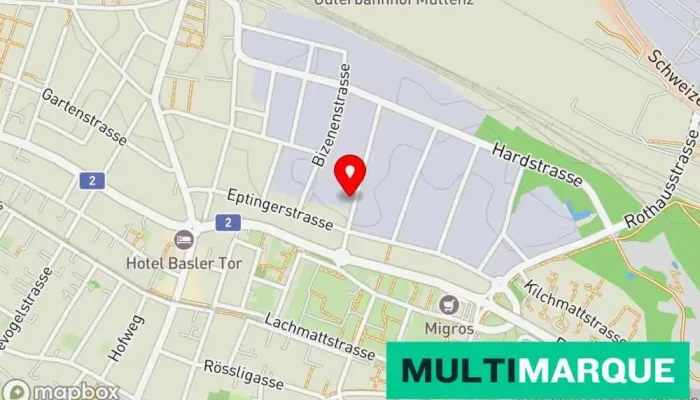 Velo -  Land Muttenz Karte - Muttenz