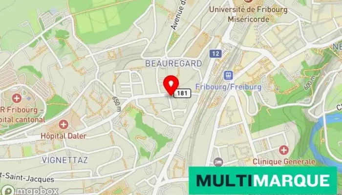 Vendre Sa Voiture Suisse -  Karte - Fribourg