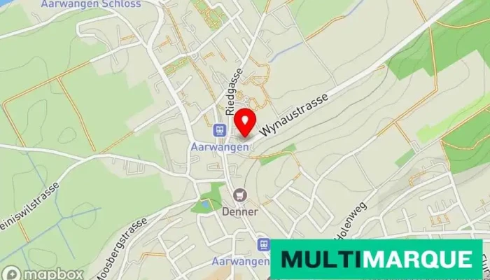 Karte von Vespa-Vertretung Piaggio-Center Motorradgeschäft, Fahrradgeschäft in Aarwangen