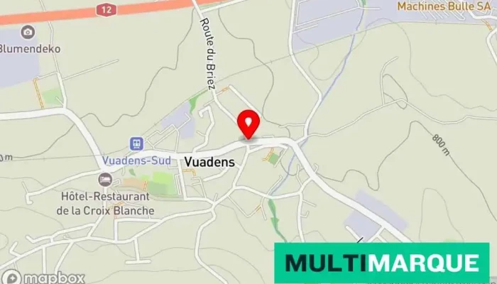 Vuadens -  Karte - Vuadens