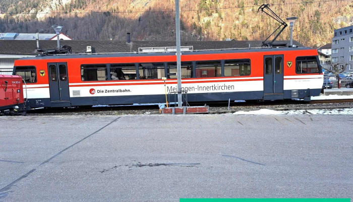 Zentralbahn zb P+Rail Meiringen - Meiringen
