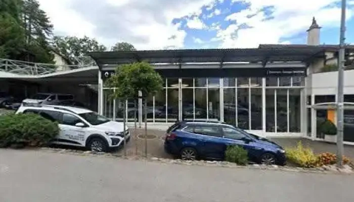 Zentrum -  Garage Dudingen Ag   Autovermietung Location Street View 360deg Fotos - Düdingen