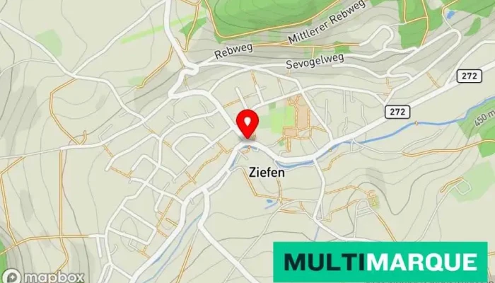 Ziefen -  Karte - Ziefen